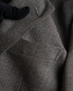 "Vintage heathered wool tailored jacket"