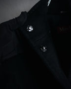 "MaxMara STUDIO" 2010’s Virgin wool stand-collar coat