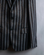 "ETRO" Multi-stripe tailored jacket