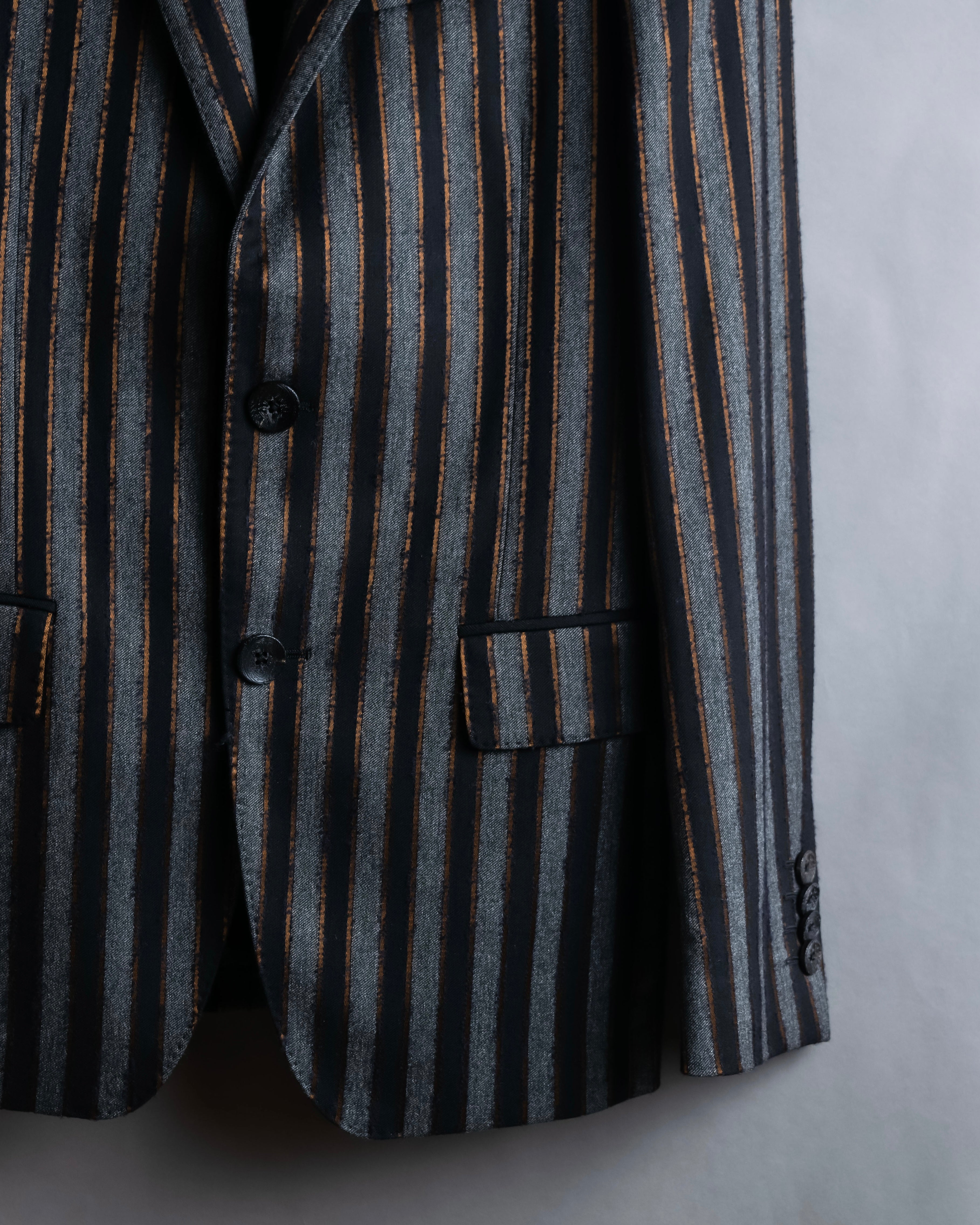 "ETRO" Multi-stripe tailored jacket