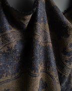 "BALENCIAGA" Large size lame jacquard weave stole