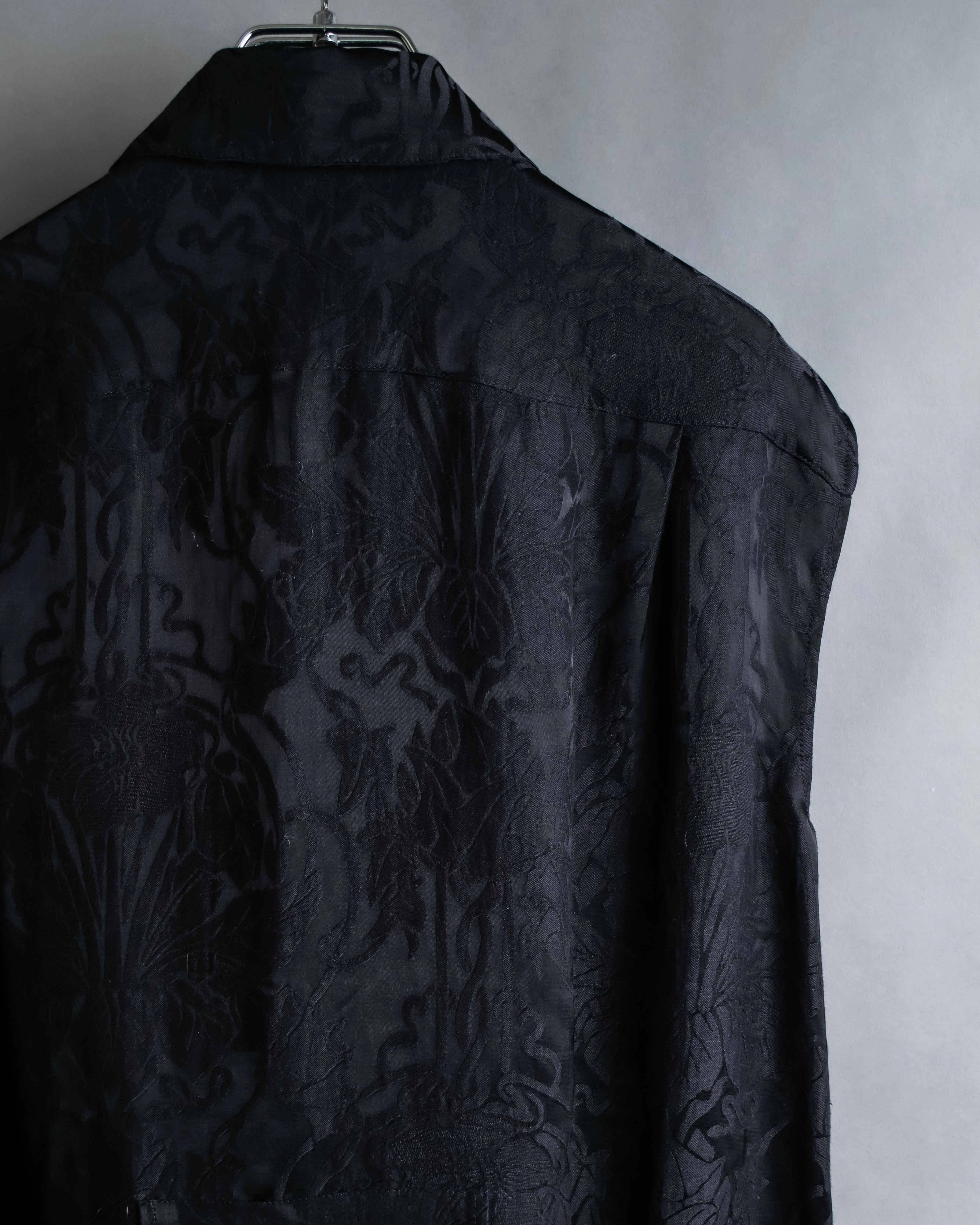 "Olivier Theyskens" Jacquard metal parts design sleeveless dress