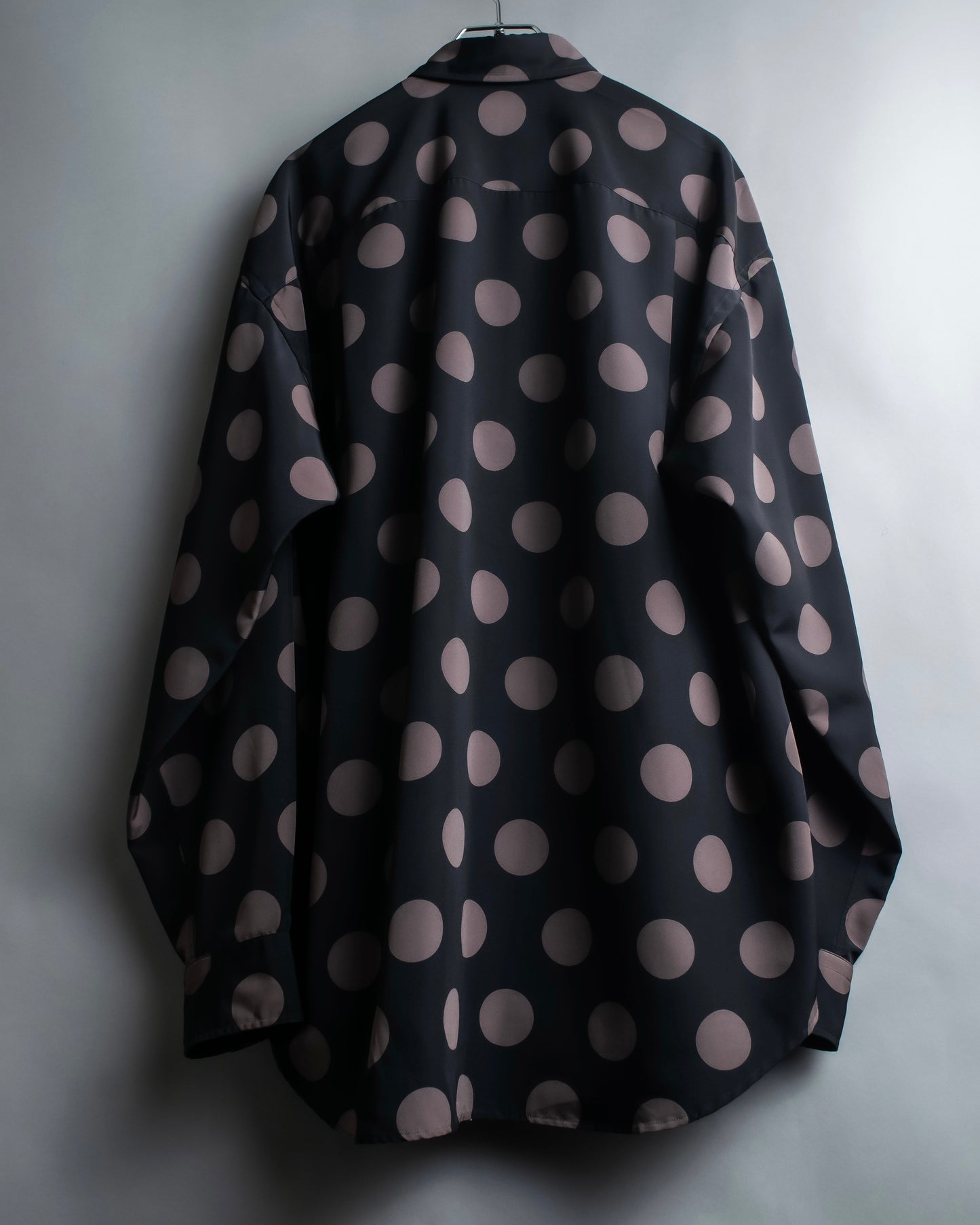 "JOHN LAWRENCE SULLIVAN" 19SS dot pattern oversized shirt