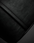 "Mila Schön" Horizontal minimalist metal fittings leather one-handle bag