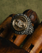–SPECIAL– "CHANEL" 2021SS  Sparkling rhinestone cc ring