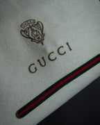 -SPECIAL- "GUCCI"  1980-1986's Inherited model grained leather bamboo bag