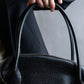 "LOEWE" Embossed leather horizontal one handle bag