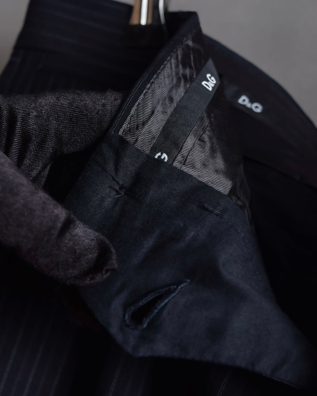 "Dolce & Gabbana" Italian tailoring stripes set up