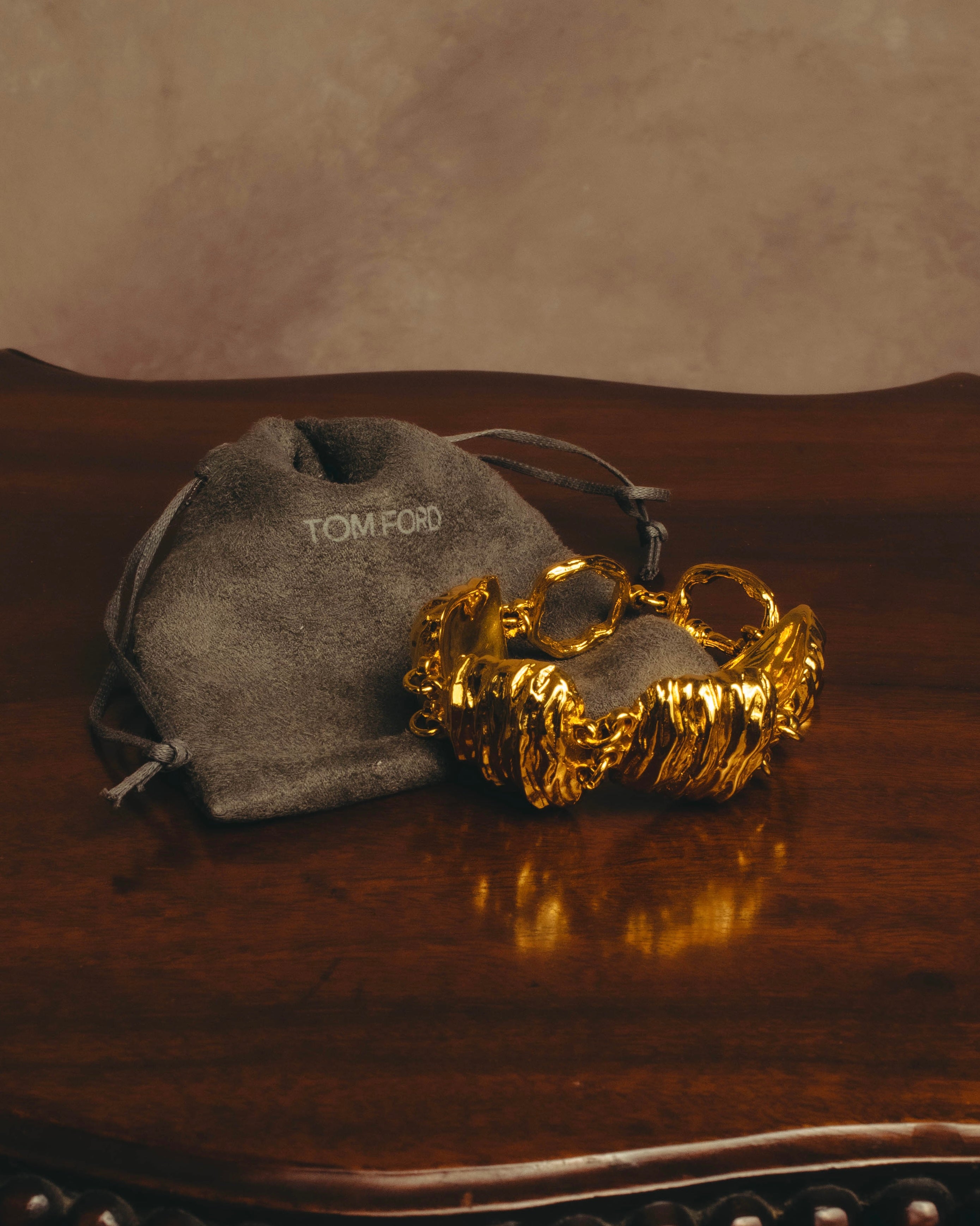 -SPECIAL- “TOM FORD” 2023-24 Moon nugget sculptural toggle bracelet