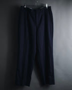 "BALENCIAGA" Tailored Two-Piece Suit Set with Subtle Pinstripes