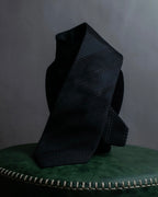 "GIORGIO ARMANI" Mixed material striped necktie