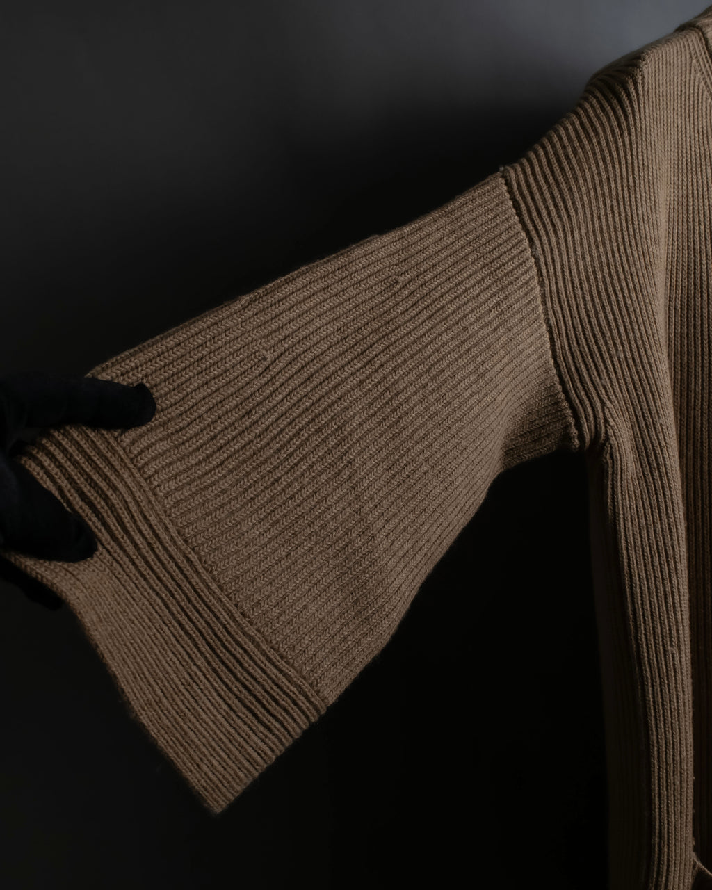 "POLO Ralph Lauren" Buckle closure design ribbed cardigan