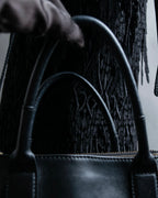 "GIANNI CHIARINI" High quality leather 2way shoulder bag
