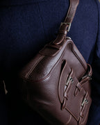"LOEWE" Senda Brown Leather Handbag