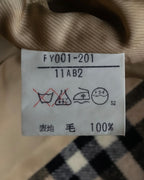 "BURBERRYS" Nova check pattern wool vest