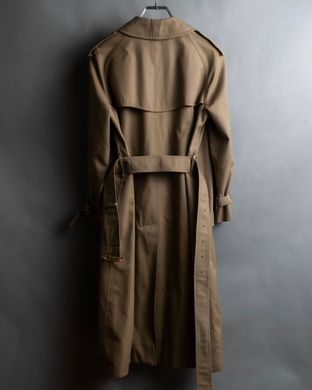 "Burberrys" Water-repellent cotton soutien colour trench coat
