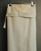 "Y's" 80's-early 90's Relaxed tailored wool skirt suit
