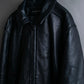 "M. JULIAN" High quality leather single riders blouson