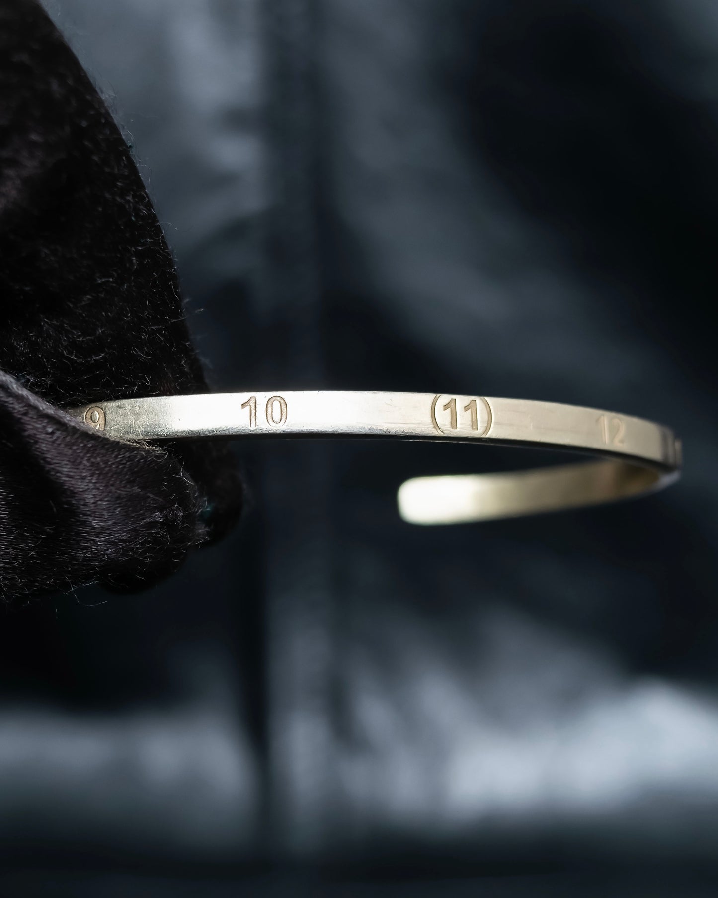 “Maison Margiela” Silver 925 number engraved bangle