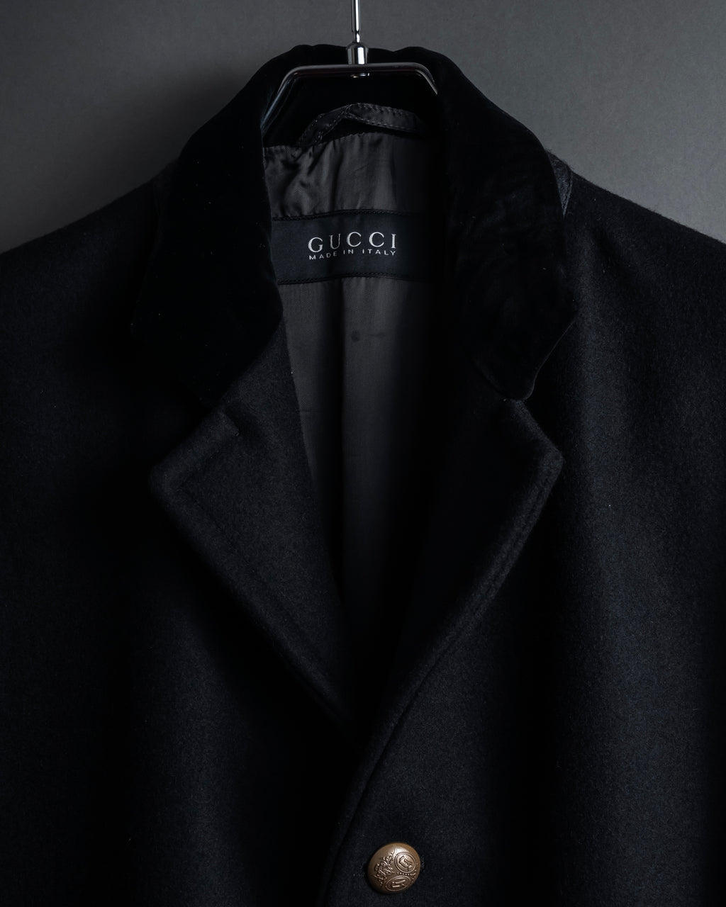 -SPECIAL- "GUCCI" 13'year-14'year Horse riding outfit motif velvet collar jacket