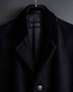 -SPECIAL- "GUCCI" 13'year-14'year Horse riding outfit motif velvet collar jacket