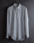 "Acne" Ribbon slit back design shirt