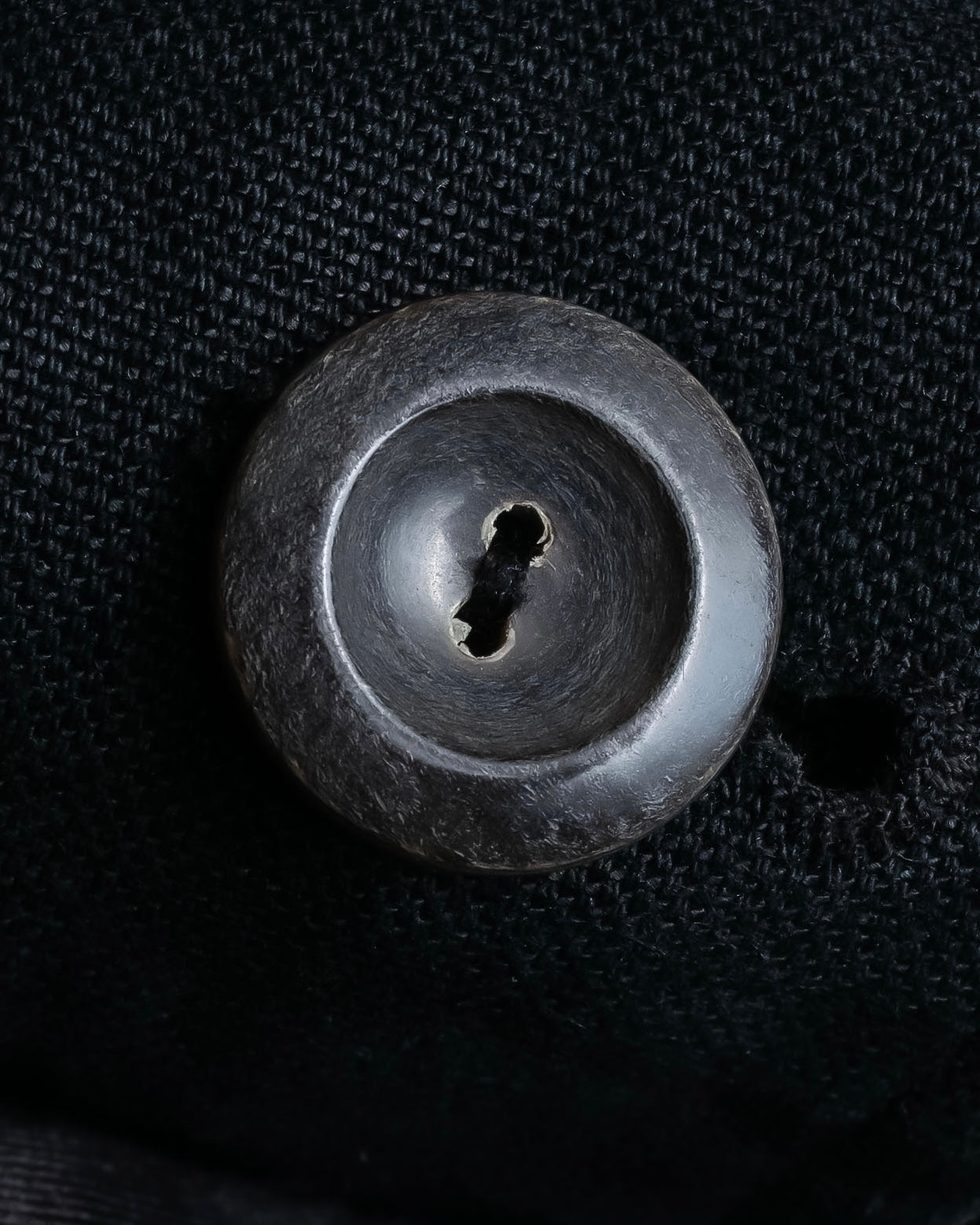 "vanessa bruno" Lace fringe design drawstring cotton linen shirt dress