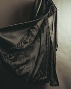 -SPECIAL- "BOTTEGA VENETA" 80's-00's Belted leather coat