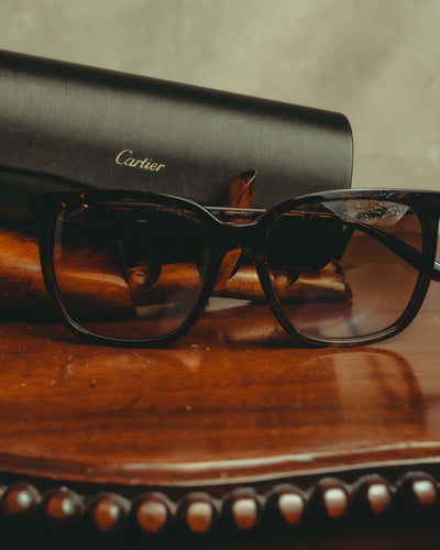 "Cartier" 2010's Tortoiseshell butterfly sunglasses