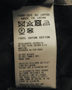 "Yohji Yamamoto +NOIR" 2010's Draped cotton maxi skirt