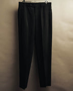 "PRADA" 90's Minimal black tailored trousers