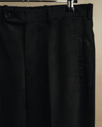 "PRADA" 90's Minimal black tailored trousers