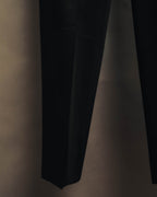 "PRADA" 90's Minimal black tailored trousers