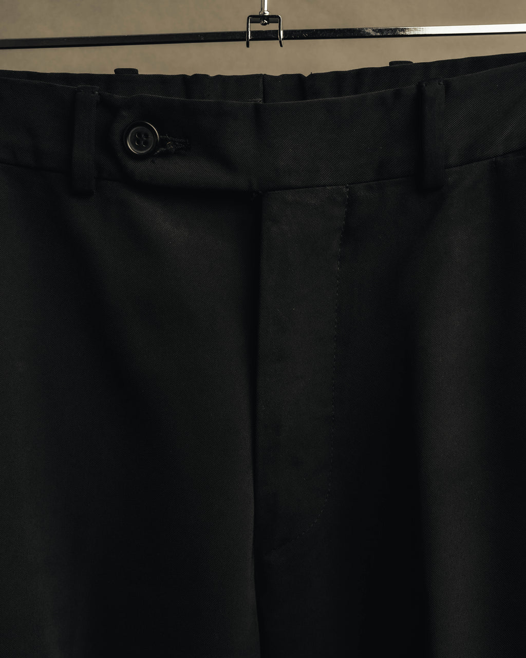 "PRADA" 90's Minimal black tailored trousers