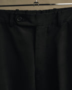 "PRADA" 90's Minimal black tailored trousers