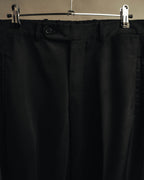 "PRADA" 90's Minimal black tailored trousers