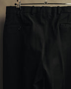 "PRADA" 90's Minimal black tailored trousers