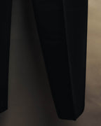 "PRADA" 90's Minimal black tailored trousers