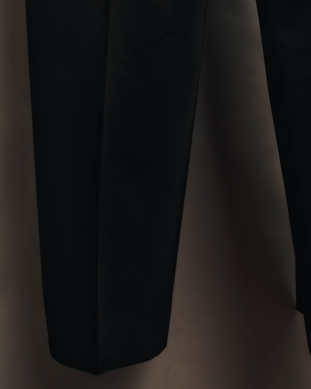 "PRADA" 90's Minimal black tailored trousers