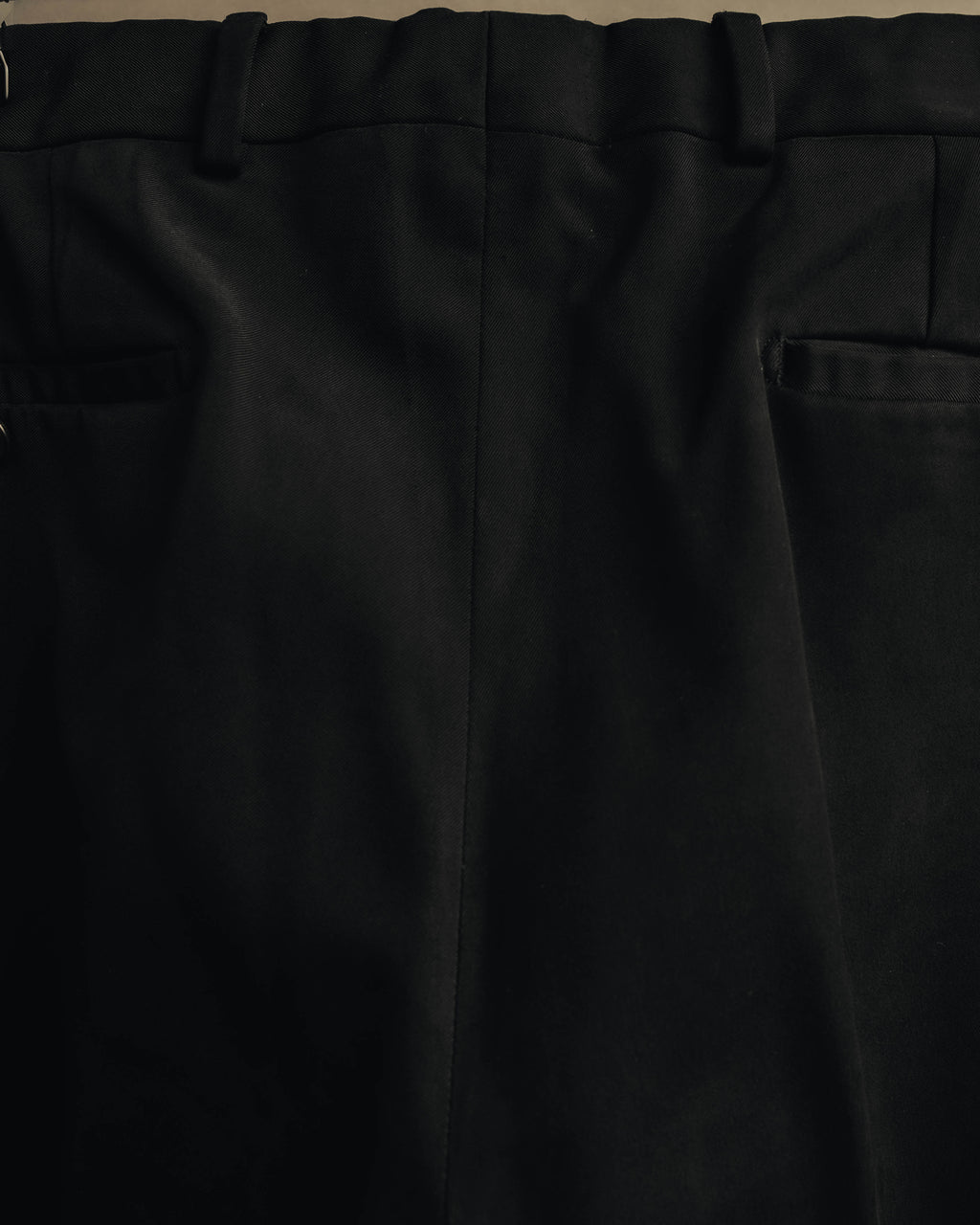 "PRADA" 90's Minimal black tailored trousers
