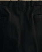 "PRADA" 90's Minimal black tailored trousers