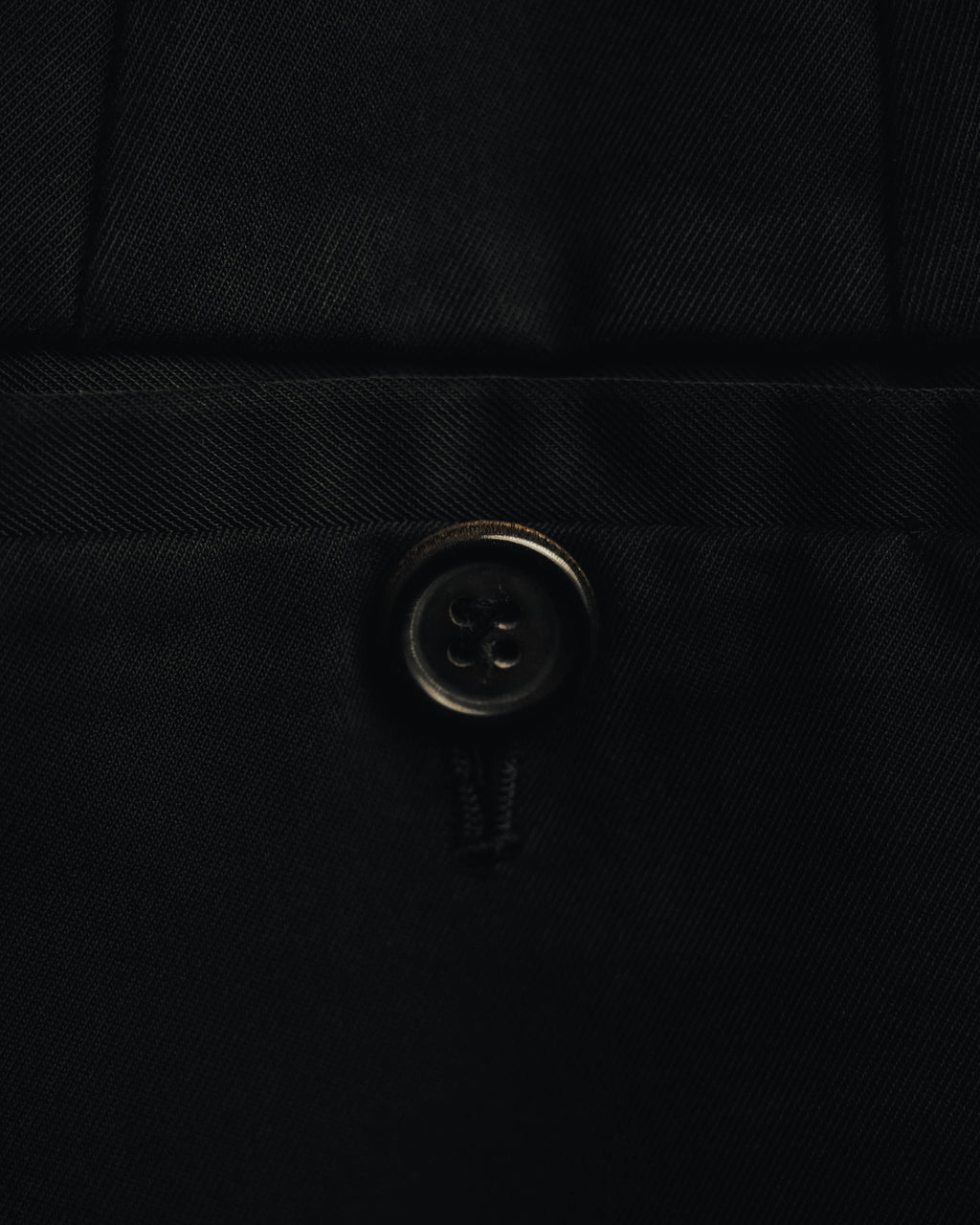 "PRADA" 90's Minimal black tailored trousers