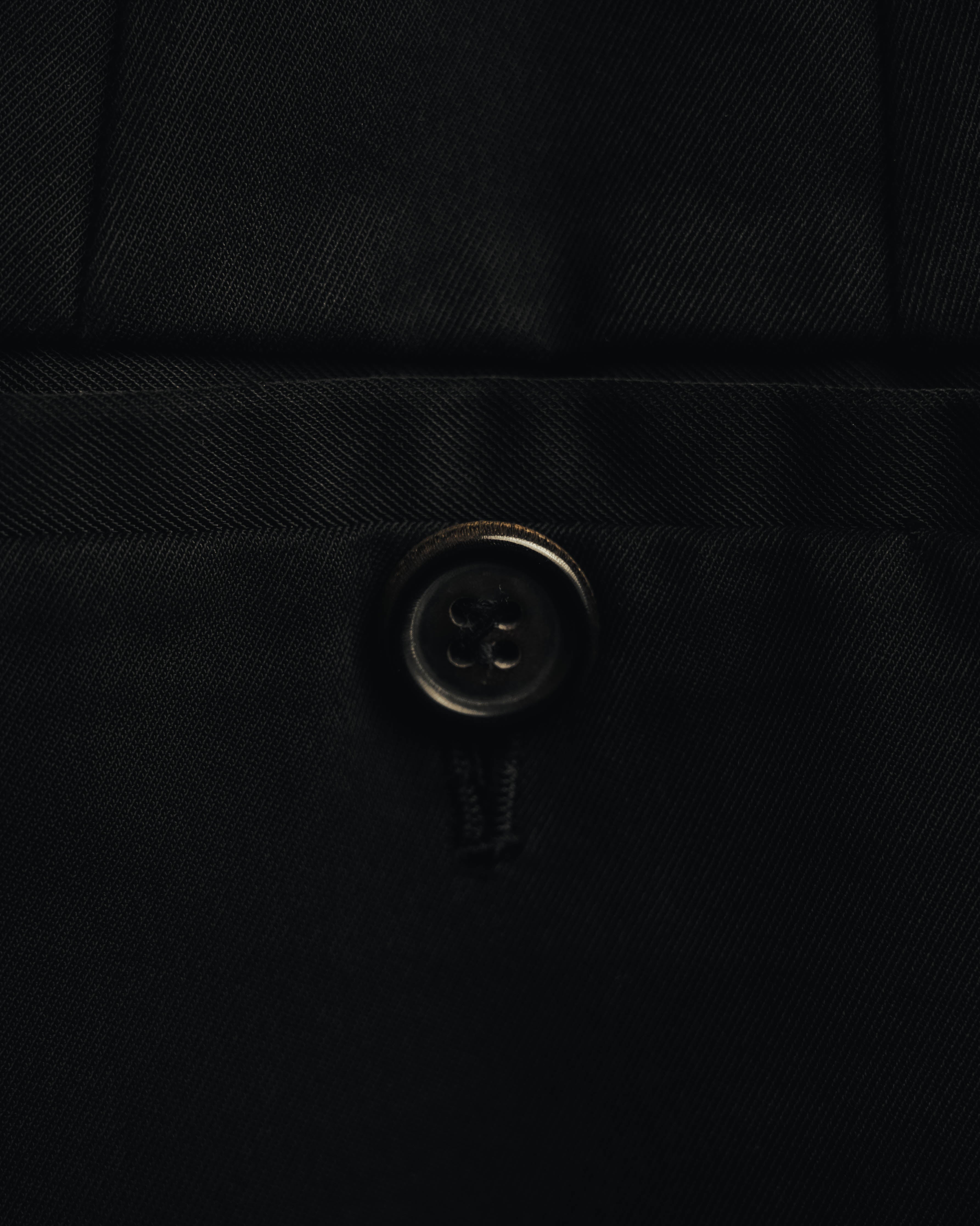 "PRADA" 90's Minimal black tailored trousers