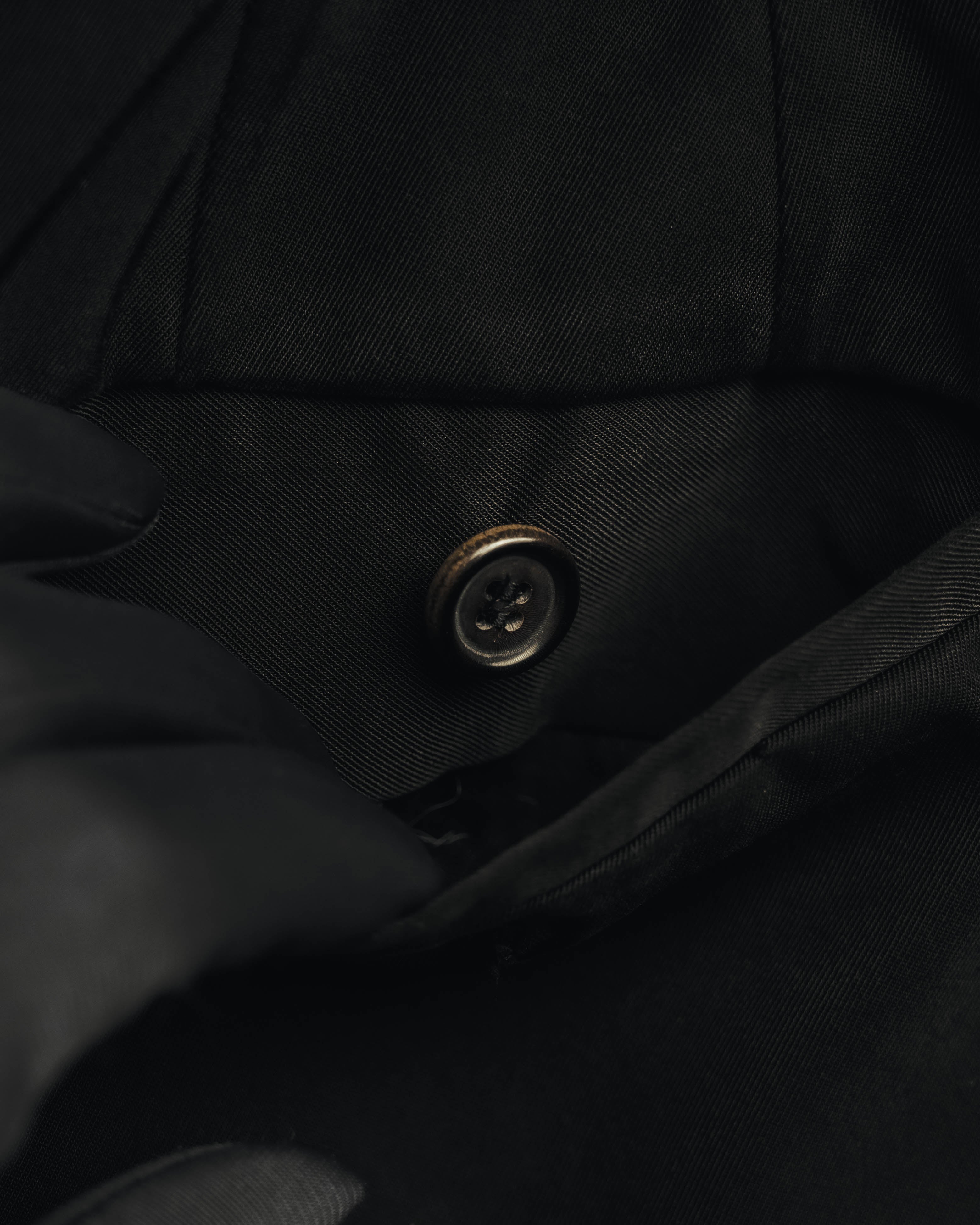 "PRADA" 90's Minimal black tailored trousers