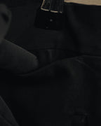 "PRADA" 90's Minimal black tailored trousers