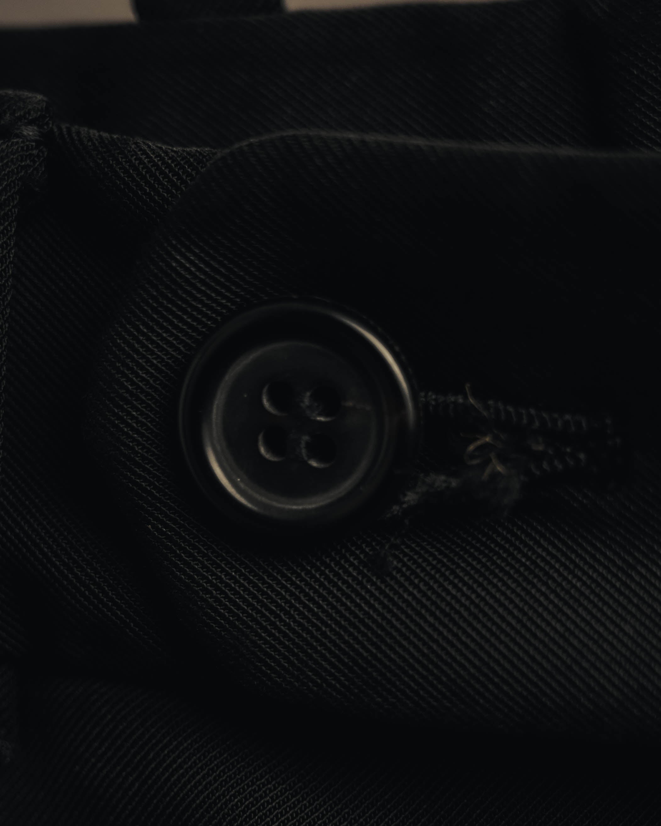 "PRADA" 90's Minimal black tailored trousers