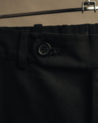 "PRADA" 90's Minimal black tailored trousers