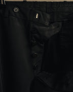 "PRADA" 90's Minimal black tailored trousers