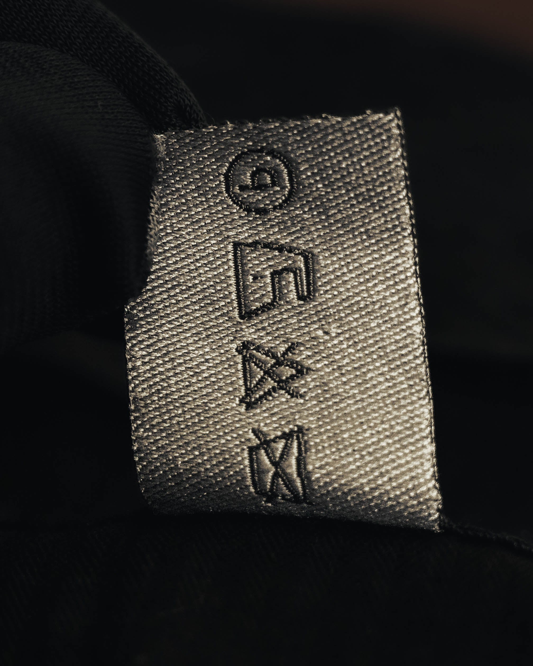 "PRADA" 90's Minimal black tailored trousers