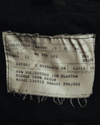 "PRADA" 90's Minimal black tailored trousers